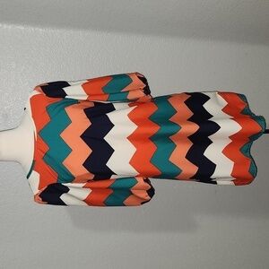 Truth Chevron Long Sleeve Dress size Small Perfect for Easter/ Spring